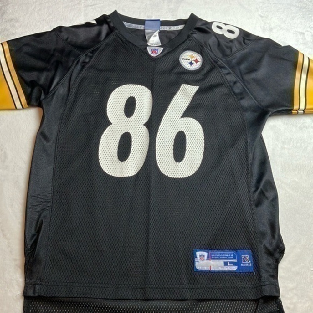 Reebok NFL Equipment Pittsburgh Steelers Hines Ward #86 Football Jersey 14/16